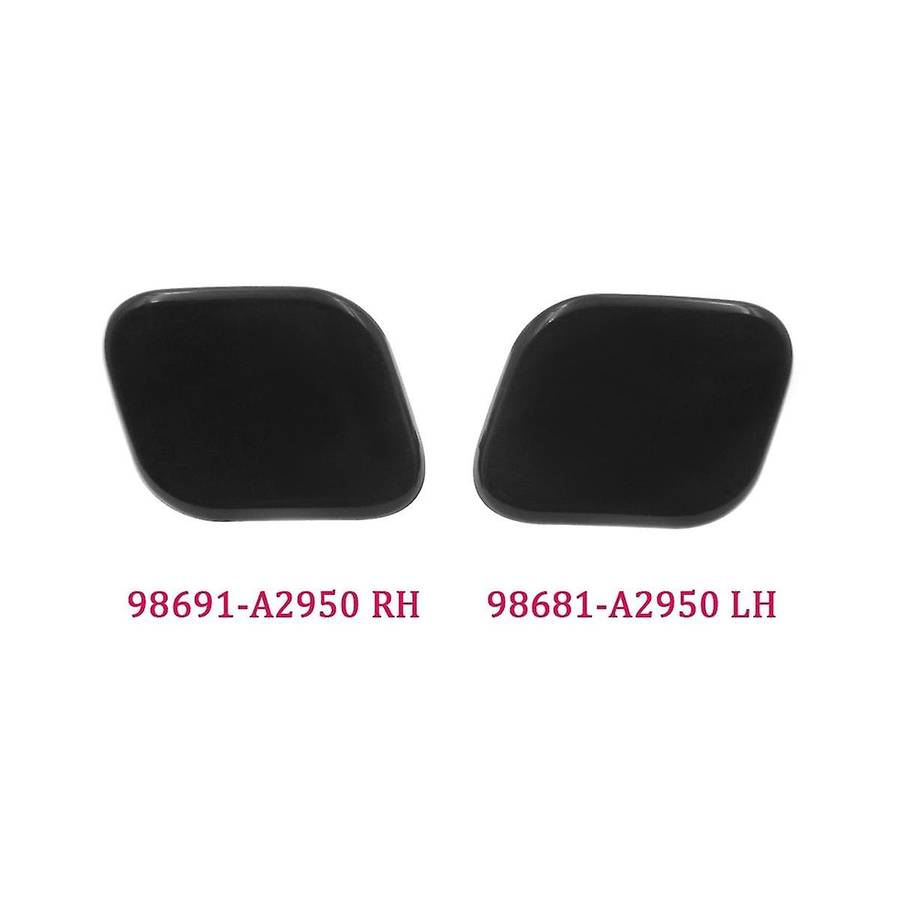 Headlight Washer Nozzle Jet Cover Automotive for Ceed 2012-2016 98671-a2700 98672-a2700 98681-a2950