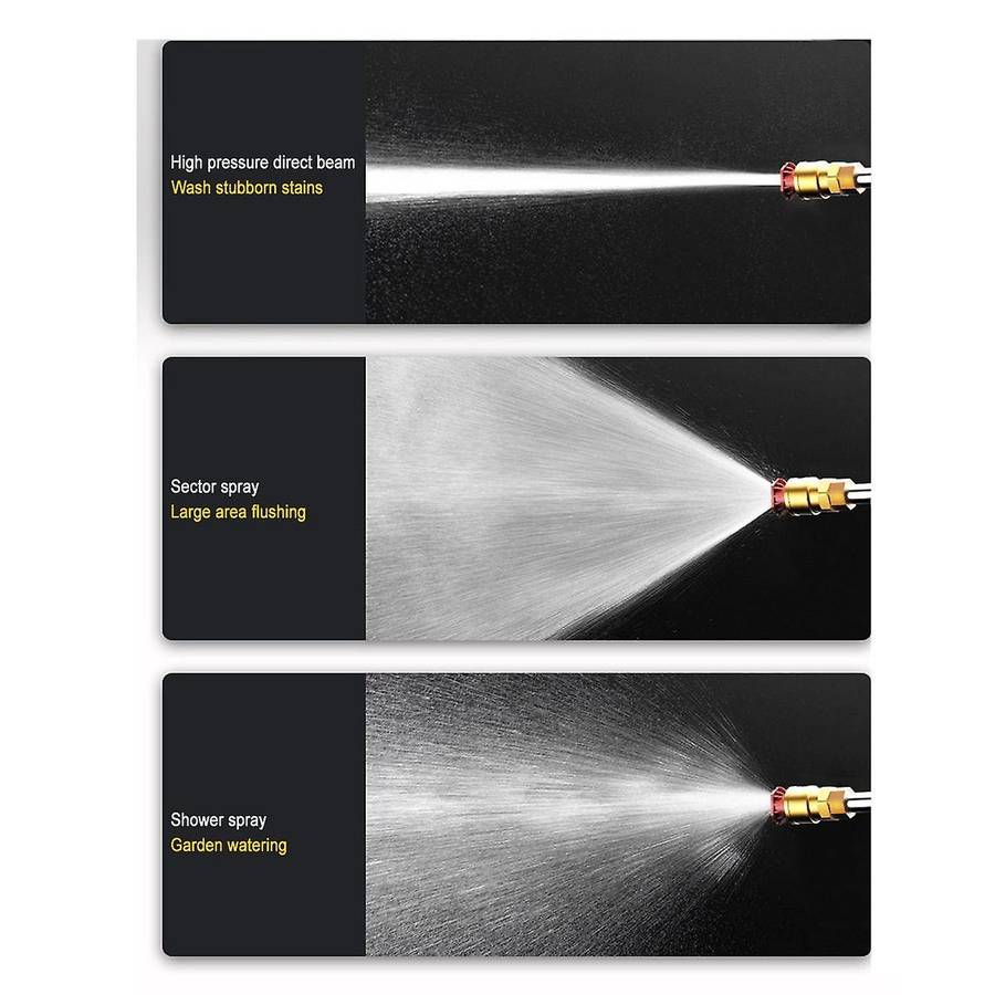 High Pressure Car Wash Water G-Un 120W Handheld Auto Washer Spray Jet with Nozzle Hose Water Pump