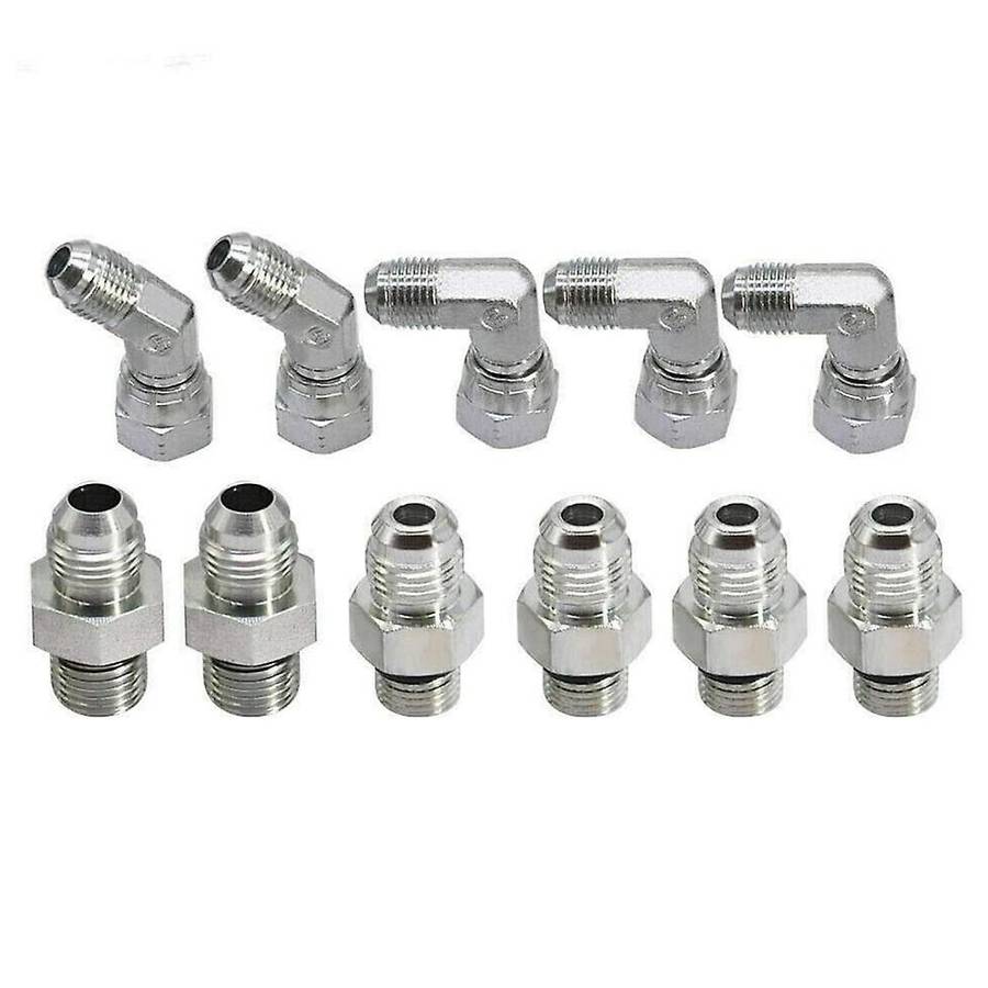 High Pressure Oil Pump HPOP Hoses Lines Kit & Crossover Line Fit for 1999-2003 7.3L