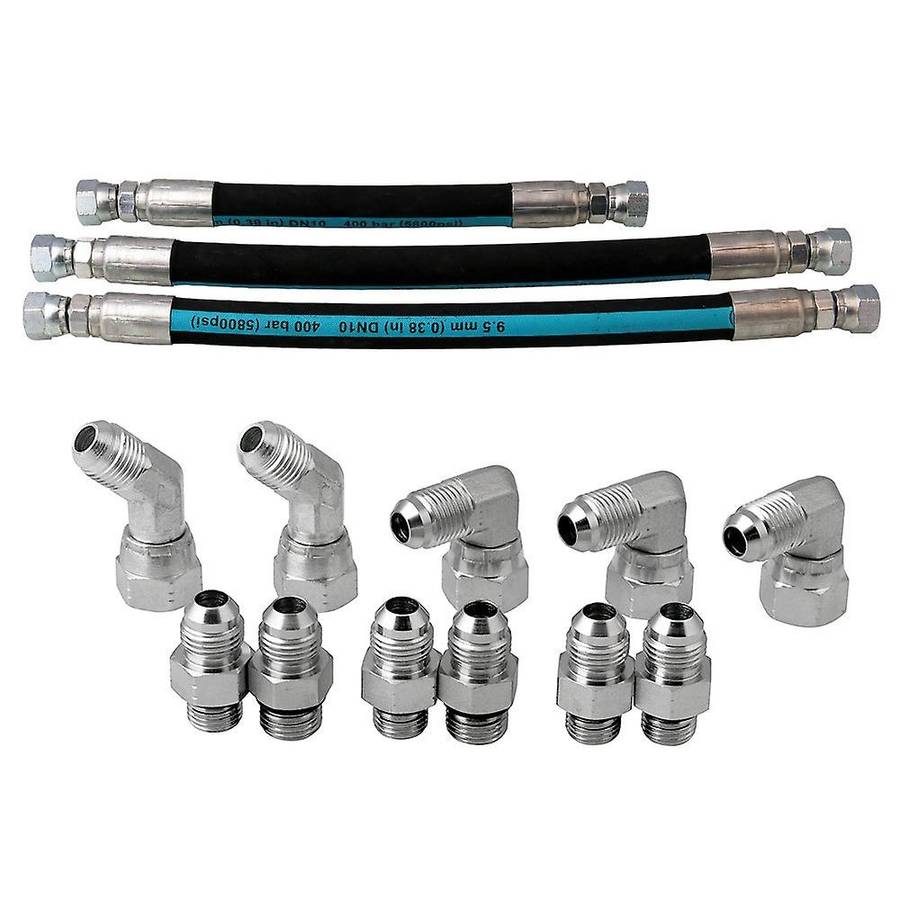 High Pressure Oil Pump HPOP Hoses Lines Kit & Crossover Line Fit for 1999-2003 7.3L