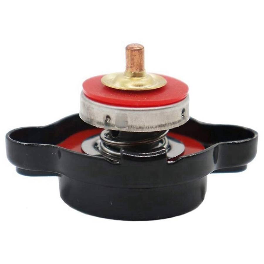 High Pressure Radiator Cap with Temperature Gauge, 1.8 Bar Radiator Cap 25.6psi for Honda, Kawasaki