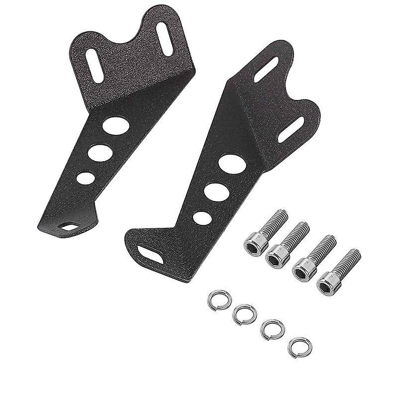 Hood Light Bar Brackets Mount Kit for JK / JKU 2007-2017, Hood Mount Bracket for Straight Light Bar