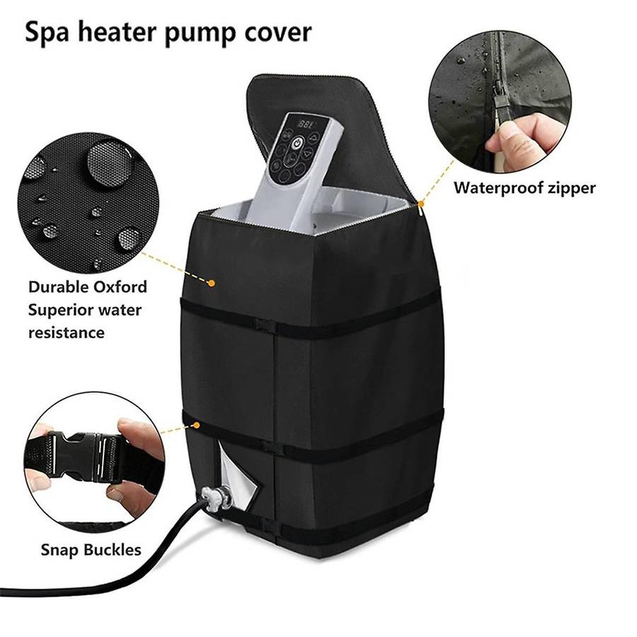 Hot Tub Spa Heater Pump Cover,waterproof Hot Tub Insulated Pump Cover for Multiple