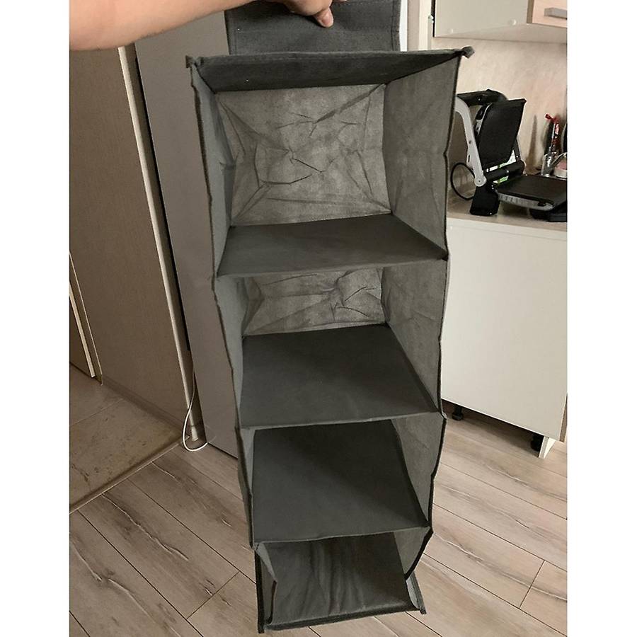 Household Clothes Hanging Drawer Box Underwear Sorting Storage Wall Wardrobe Closet Organizer Shelve