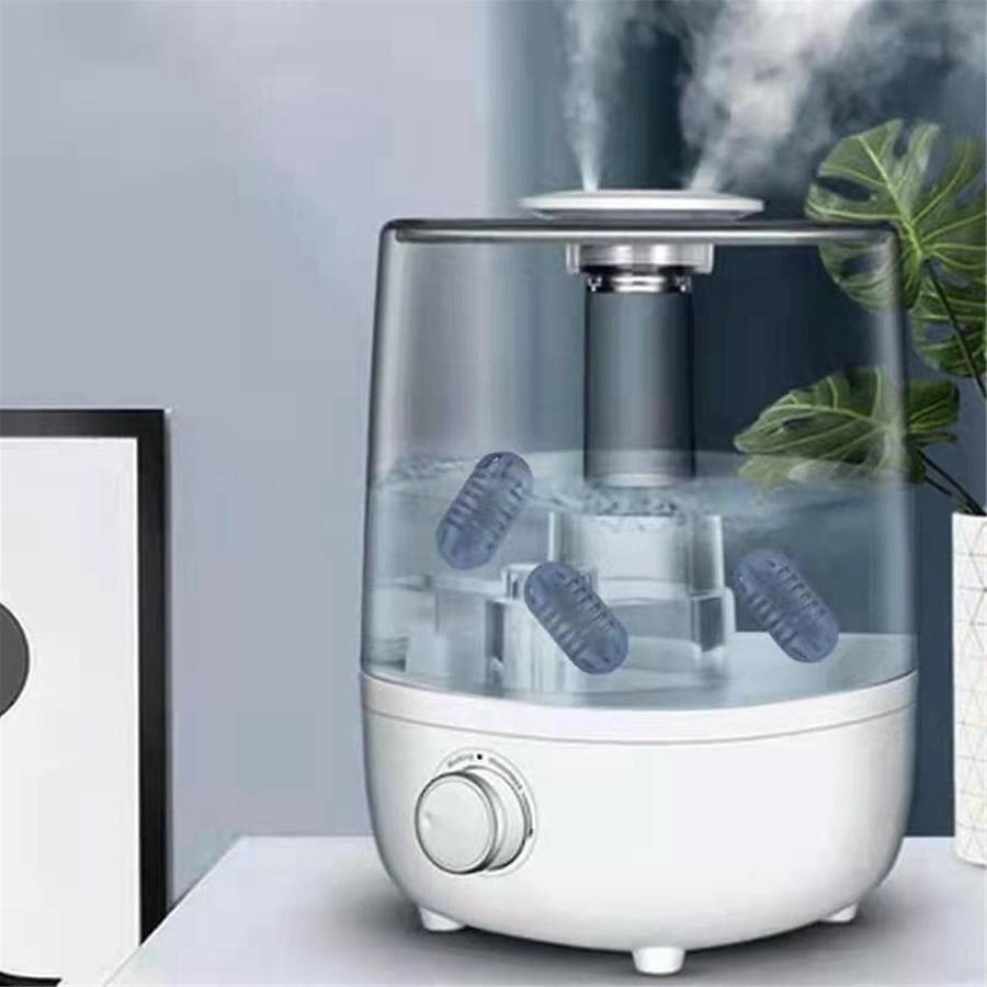 Humidifier Tank Cleaner Cartridges Demineralization Cleaning Balls Prevents Hard Water Build-Up Remo