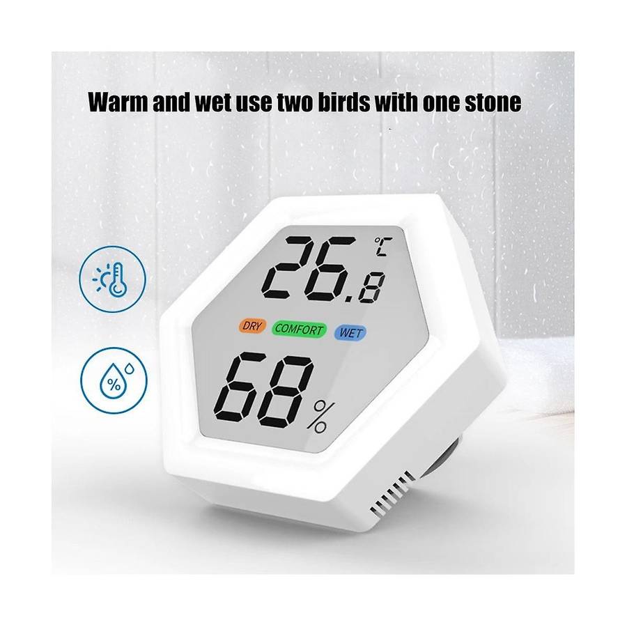 Indoor Thermometer Wireless Hygrometer Thermometers for Patio Home Greenhouse
