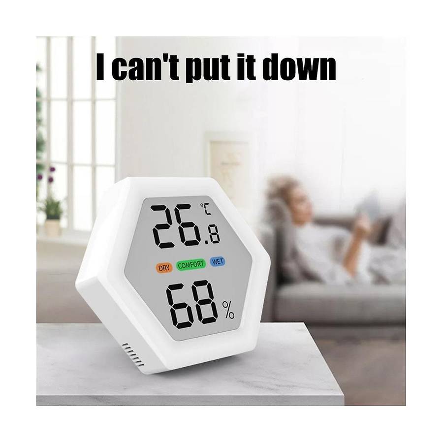 Indoor Thermometer Wireless Hygrometer Thermometers for Patio Home Greenhouse