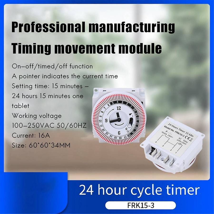 Industrial Timer Movement Timing Frk17-3 Intelligent Mechanical Time Control Switch Automatic Power