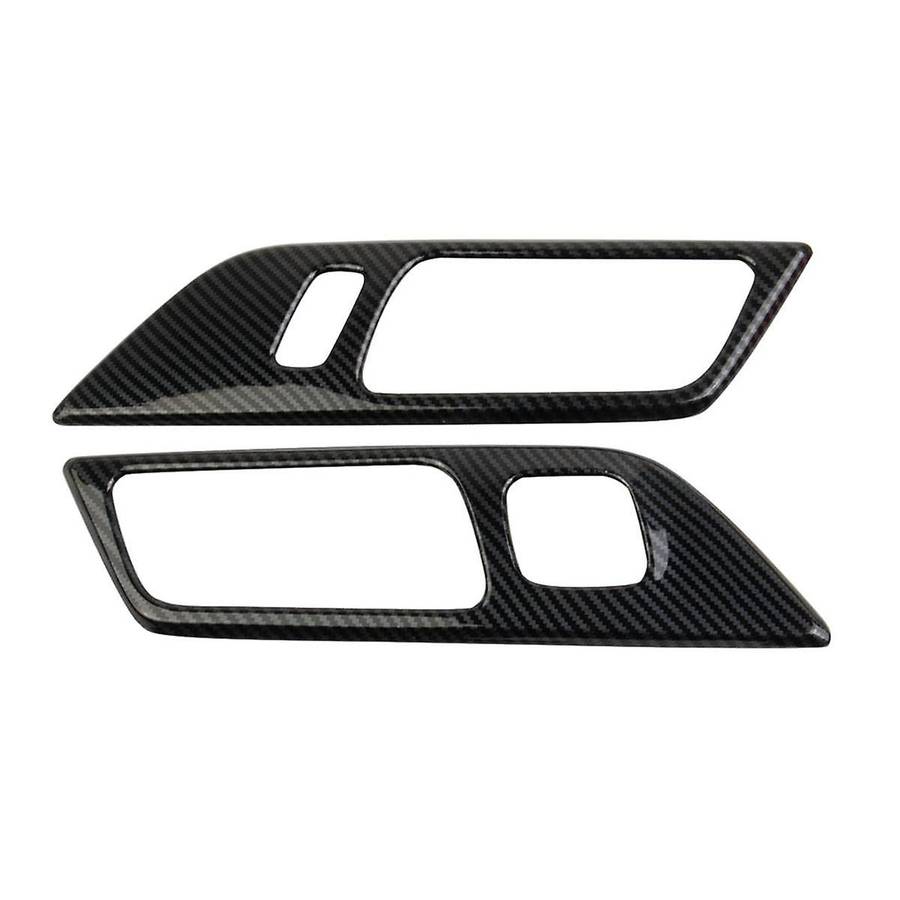 Inner Door Handle Panel Cover Trim for 2024 Accessories Carbon Fiber ,with Memory Seat Button