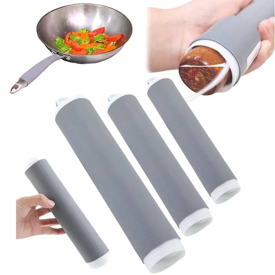 Insulated Silicone Cover for Pot Handle, Upgraded Silicone Hot Handle, Frying Pan Handle Set with A