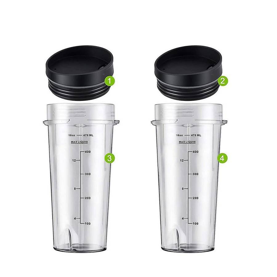 Juicer Accessories 16oz with Scale Set for Ninja Bl740/bl770/bl771/bl772/bl780/bl660/bl663/bl810/bl8