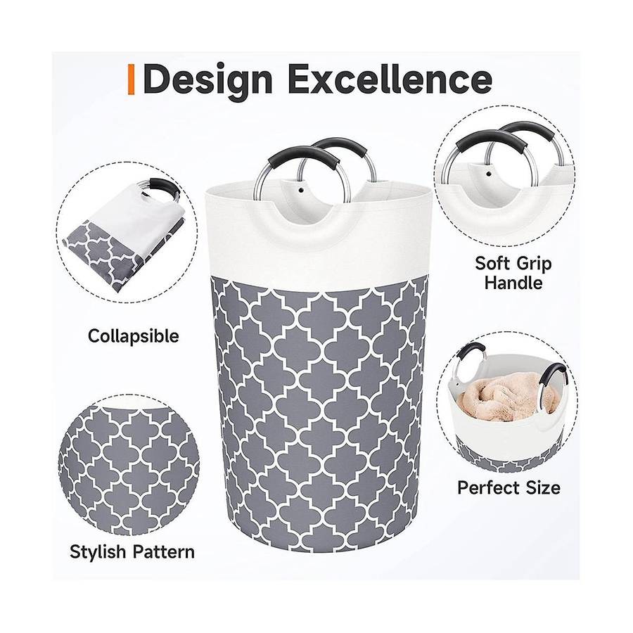 Laundry Basket Laundry Hamper Bag Washing Bin Clothes Bag Collapsible Tall with Handles Waterproof