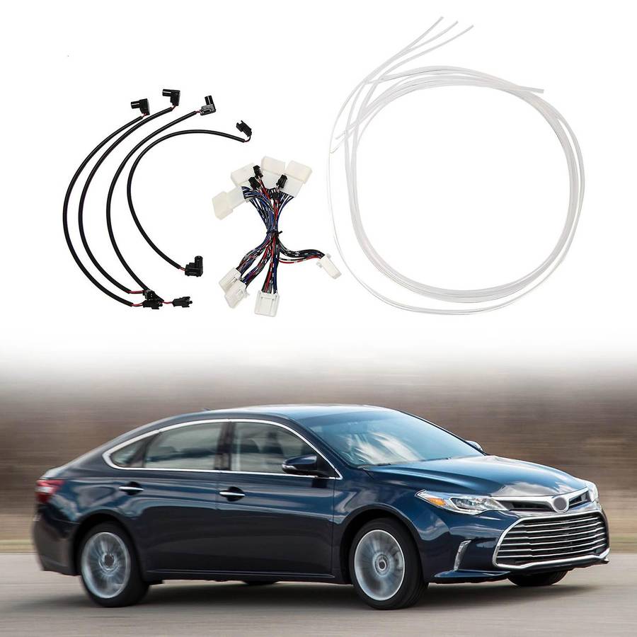 LED Car Atmosphere Lights Door Instrument Panel Decorative Ambient Light Neon Strip Light for 2018-2