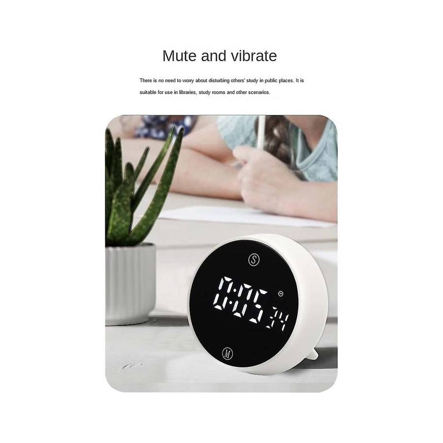 LED Digital Kitchen Timer for Cooking Shower Stopwatch Alarm Clock Magnetic Electronic Cooking Count