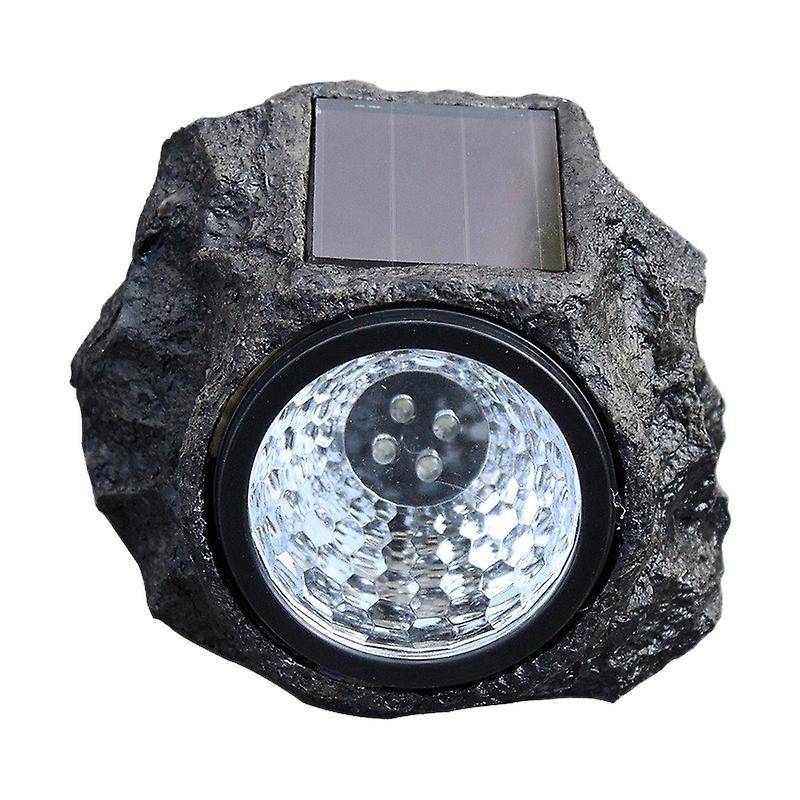 Led Outdoor Lights Waterproof Artificial Simulation Stone Style Night Decoration Lamp Solar Powered