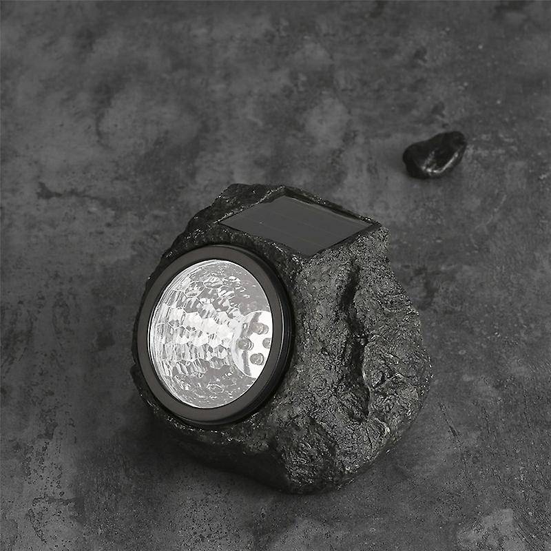 Led Outdoor Lights Waterproof Artificial Simulation Stone Style Night Decoration Lamp Solar Powered