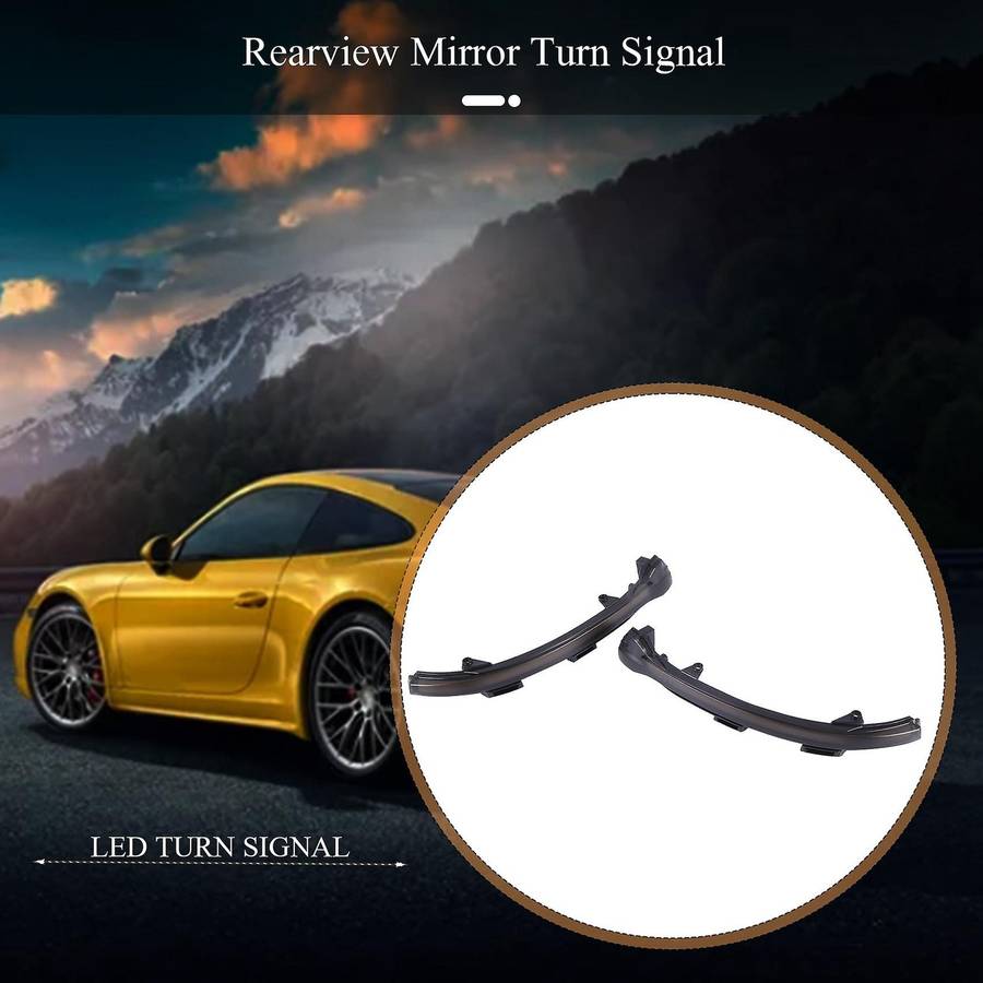 Led Rearview Mirror Indicator Light Compatible Golf Mk7 7.5 7 R Gtd