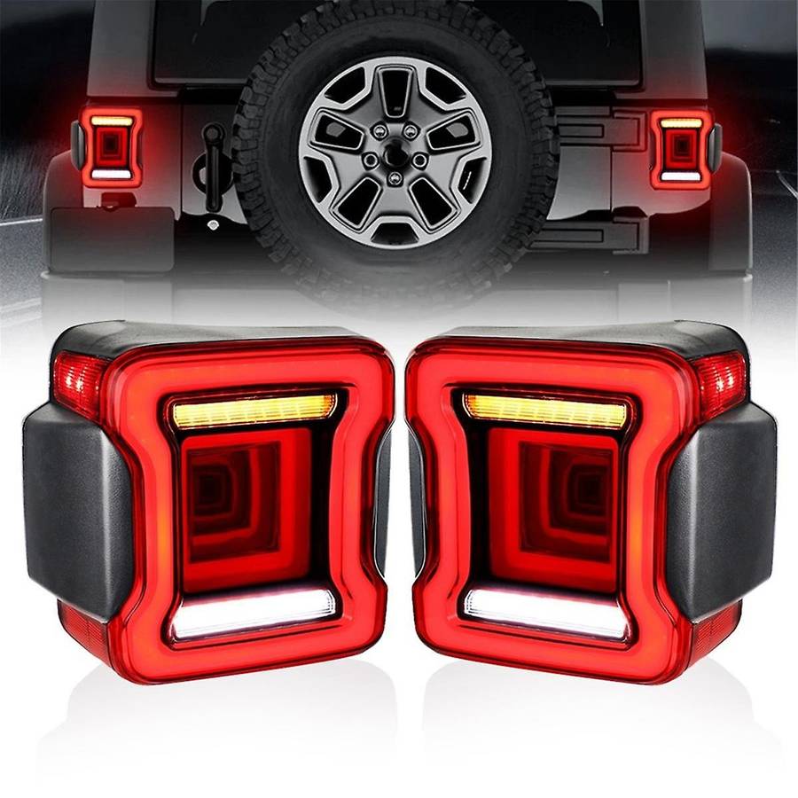 LED Tail Lights Replacement Car Tail Lights Assembly for JK 2007-2017 European Version