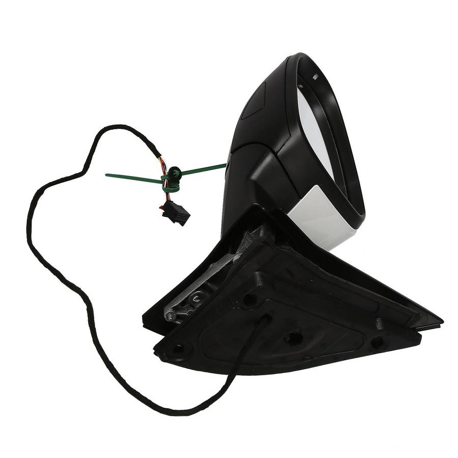 Left Side Door Rear View Mirror Assembly LH 6 Lines for Golf MK6 2009-2012 with Electric Adjustment