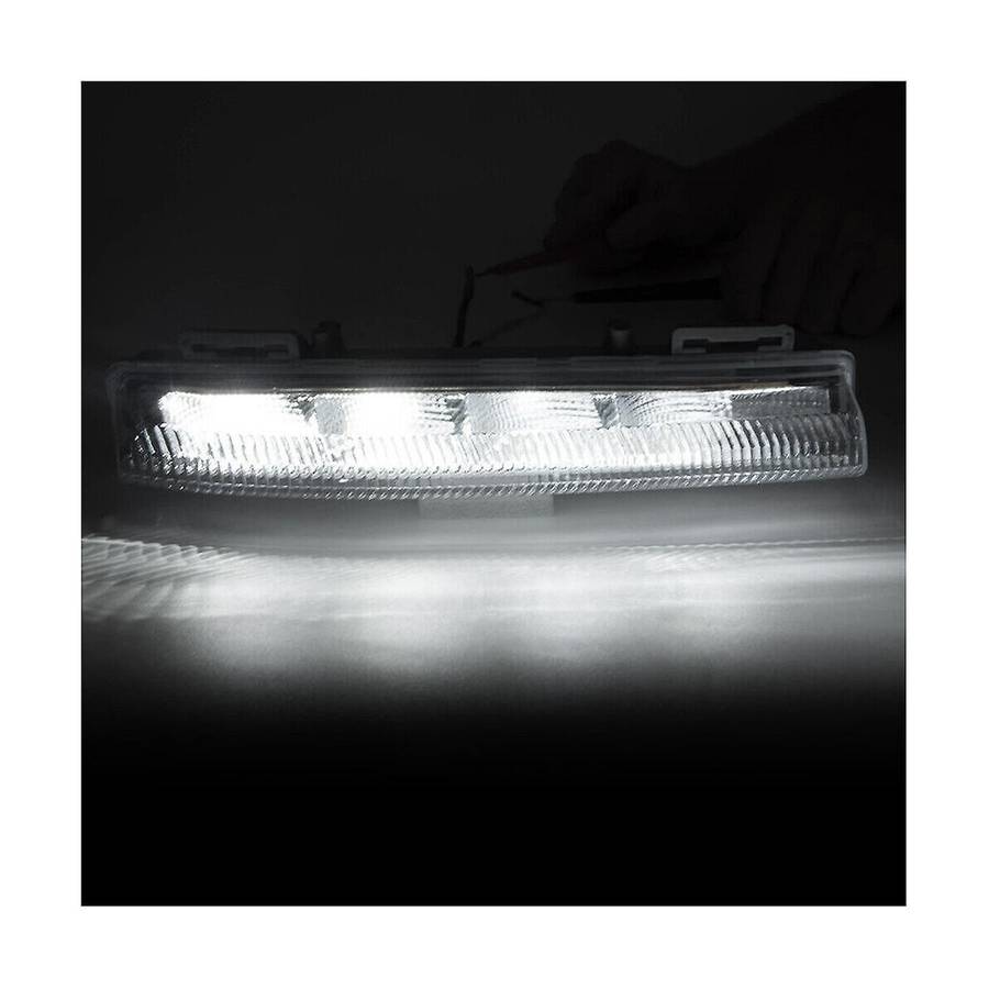 Left Side Front Drl Daytime Running Lights Fog Light Lamp for - W204 W212 C250 C280 C350 E350 2007-