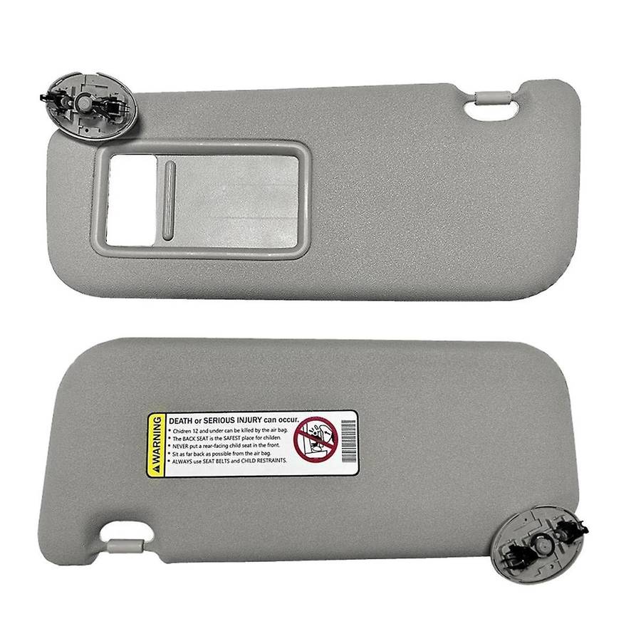 Left+right Car Sun Visor Makeup Mirror Sunshade for 2007-2013 Windscreen Sun Visor Pull Vanity Mirro