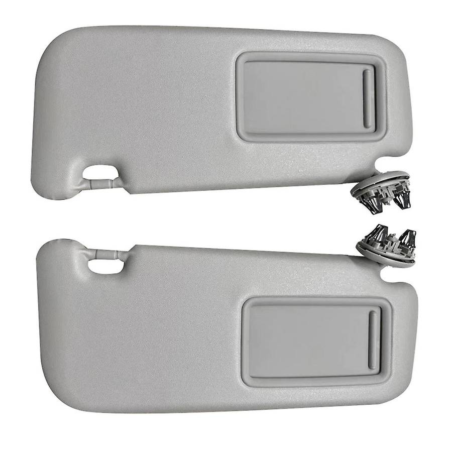 Left+right Car Sun Visor Makeup Mirror Sunshade for 2007-2013 Windscreen Sun Visor Pull Vanity Mirro