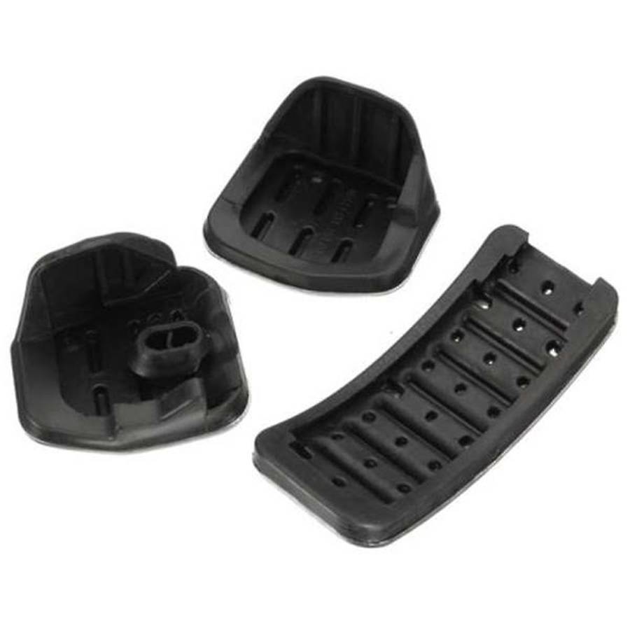 LHD Car MT Gas Fuel Brake Foot Footrest Pedal Cover for Golf 4 R32