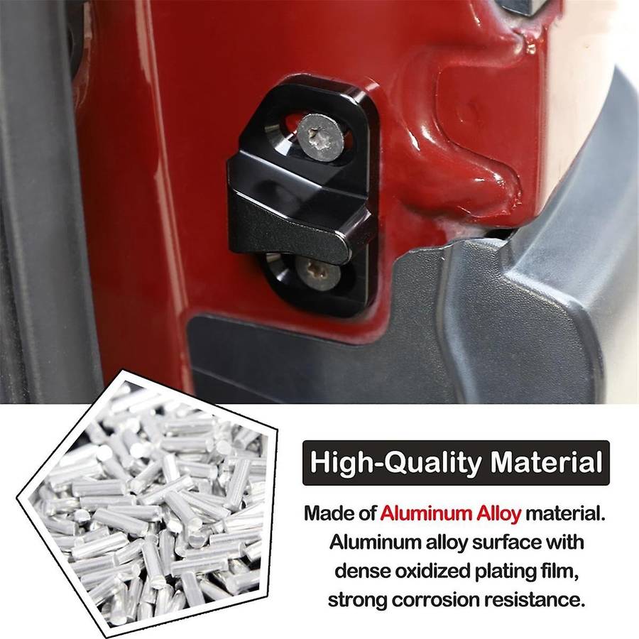 Lock Buckle for 2007-2021 Latch Stop Bumper Door Lock Outer Buckle