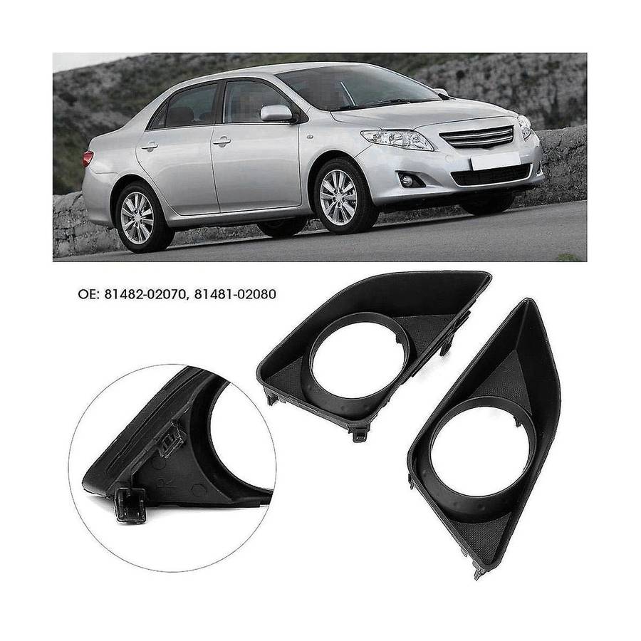 Lower Grill Lower Grille Fog Light Grille Fog Light Frame Automotive Suitable for 2007-2010