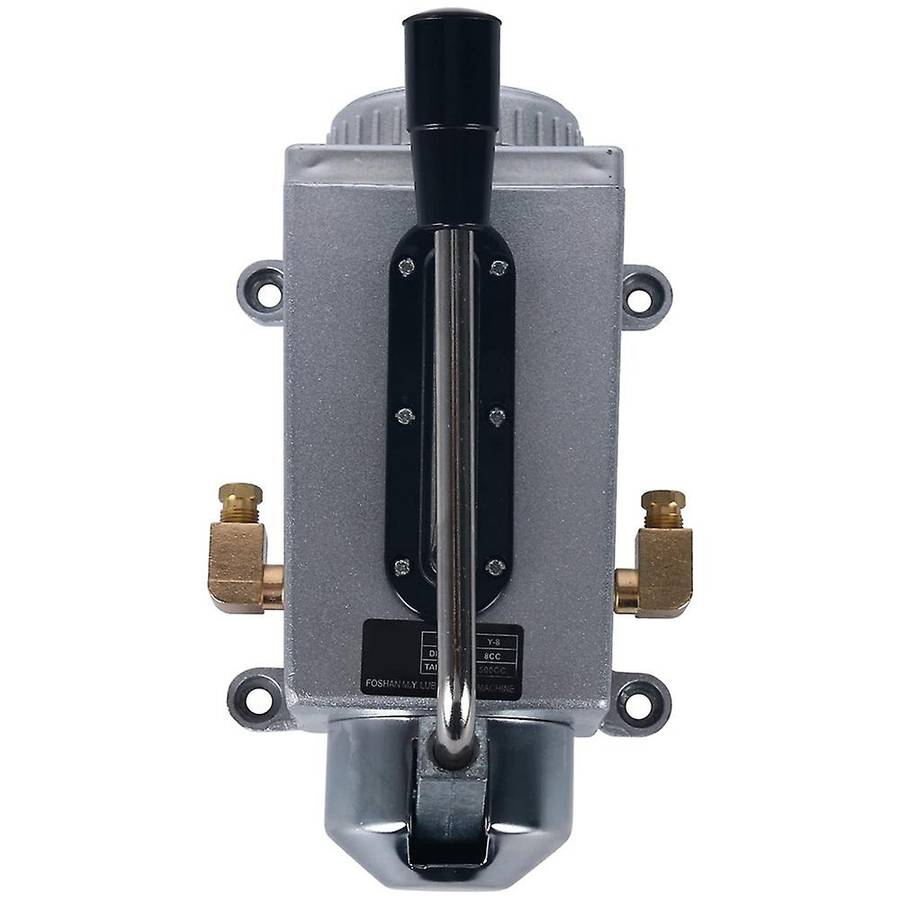 Lubrication Manual Oil Pump Manual Lubrication 500CC CNC 4mm Dual Oil Outlet Manual Lubrication Pump