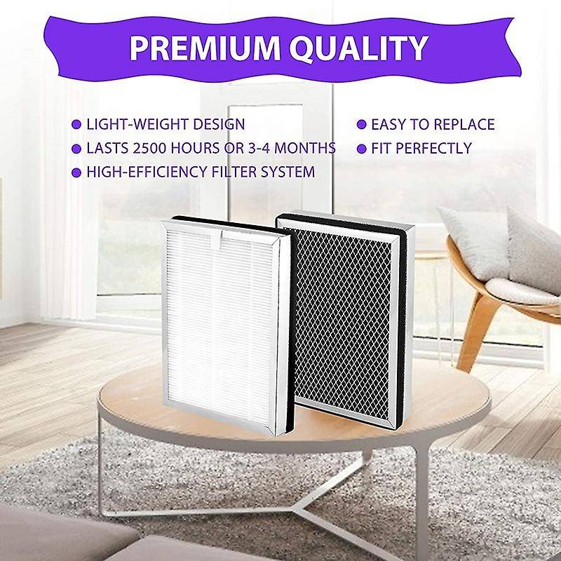 Ma-25 H13 True Hepa Filter for Ma-25 Air Purifier, 3-in-1 True Hepa, Activated Carbon and -filter,