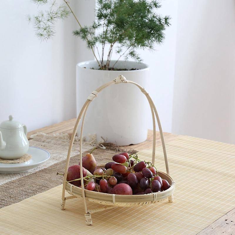 Baskets Tier Rack Fruit Bread Food Storage Kitchen Three Layers