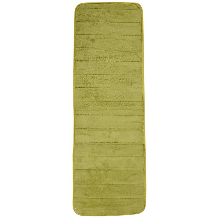 120x40cm Absorbent Nonslip Memory Foam Floor Mat Carpet Olive Drab