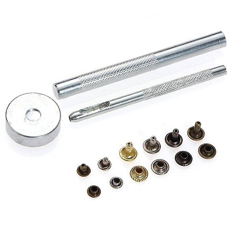 360 Sets Of Boxed Rivet Leather Paving+installation Tool Kit+pliers