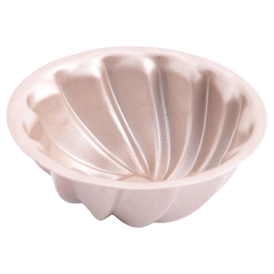 6pcs Tiny Pie Tarts Molds Carbon Steel Pudding Cups Round