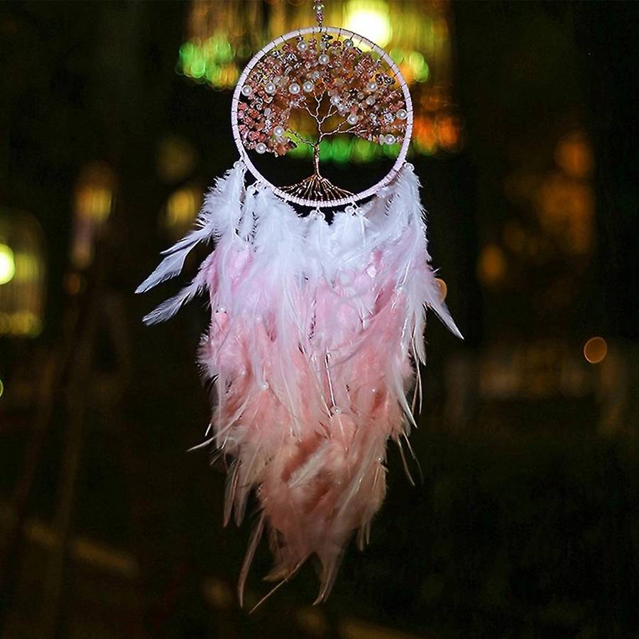 Feather Home Ornaments Dreamcatcher Wind Chimes Art Decor
