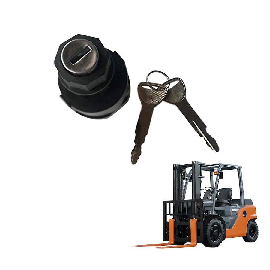 57590-23333-71 Ignition Switch with 2 Keys for Toyota Forklift 4p