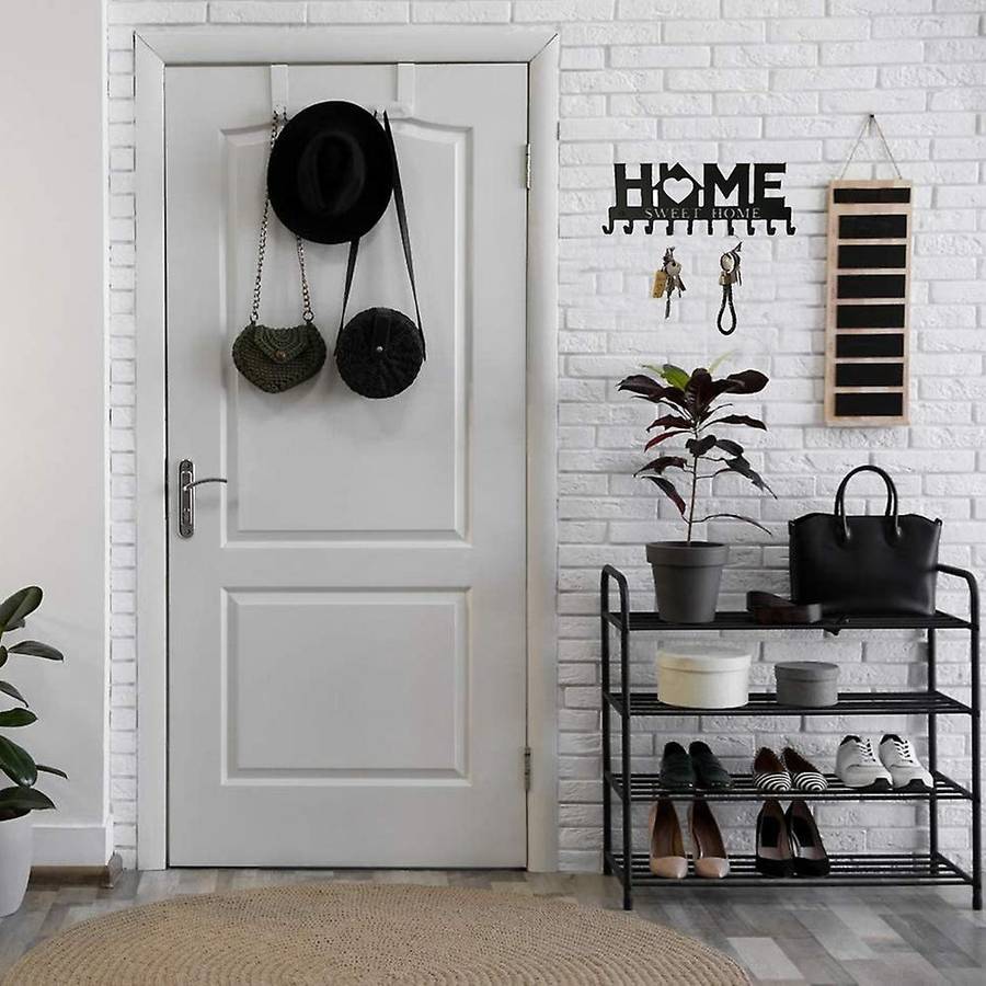 Key Holder for Wall Mount (10-hook Rack) Decor,metal for Front Door