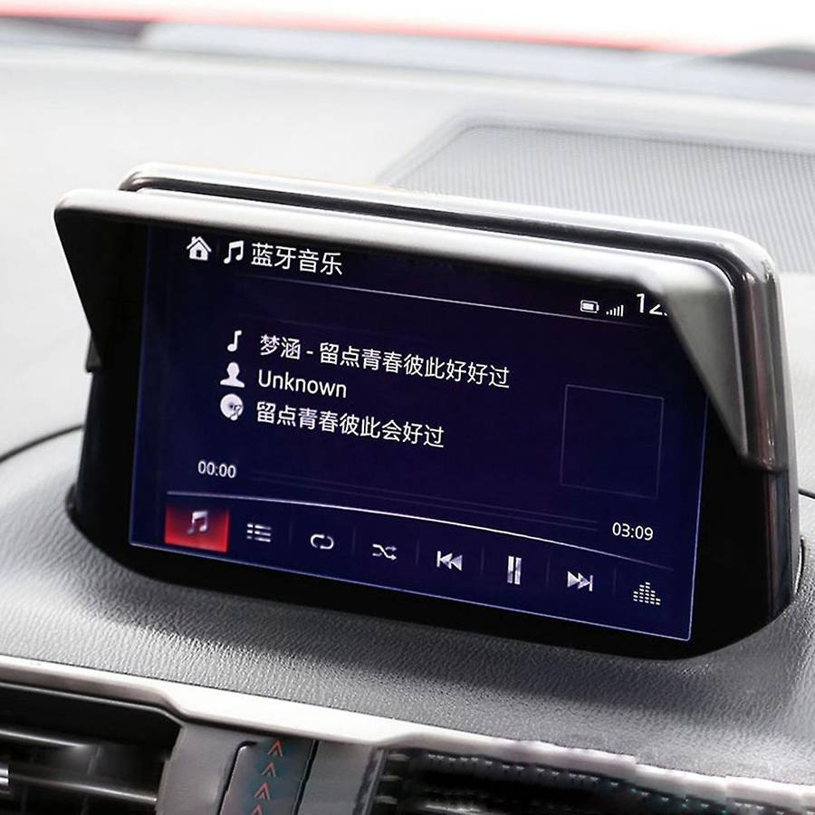 Visor Gps Navigation Sun Hood Anti Reflective Block for Mazda 3