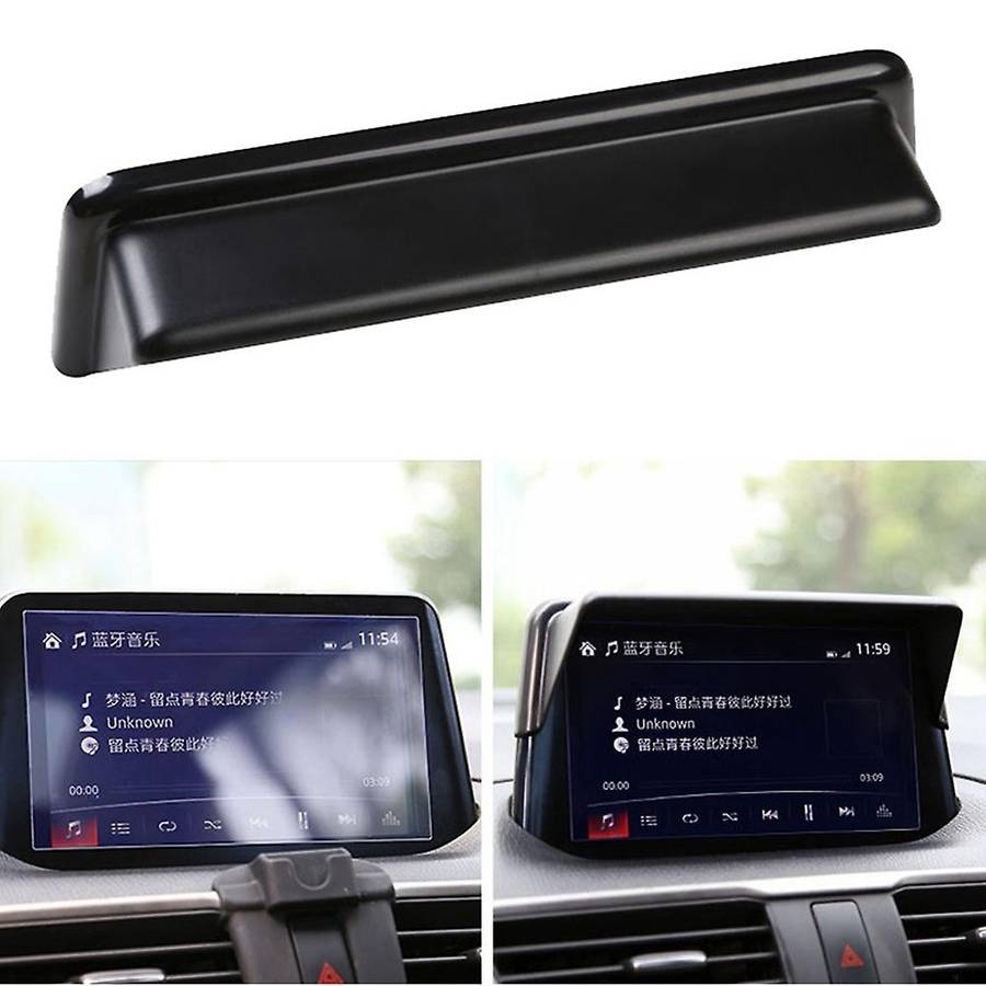 Visor Gps Navigation Sun Hood Anti Reflective Block for Mazda 3