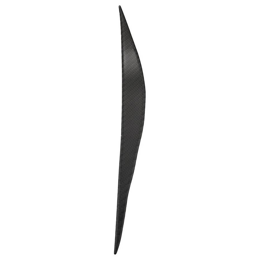 Carbon Fiber Headlight Eyelids Trim, Head Light Eyebrow Cover