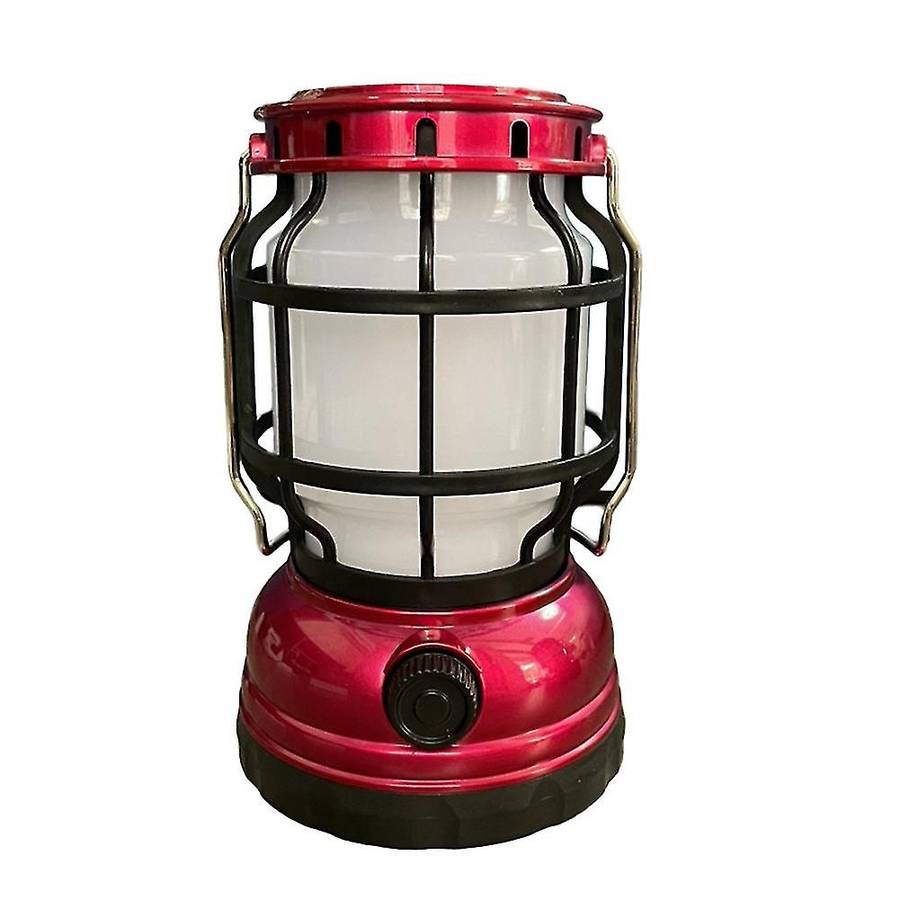 Retro Portable Lantern Outdoor Camping without Remote Control,b