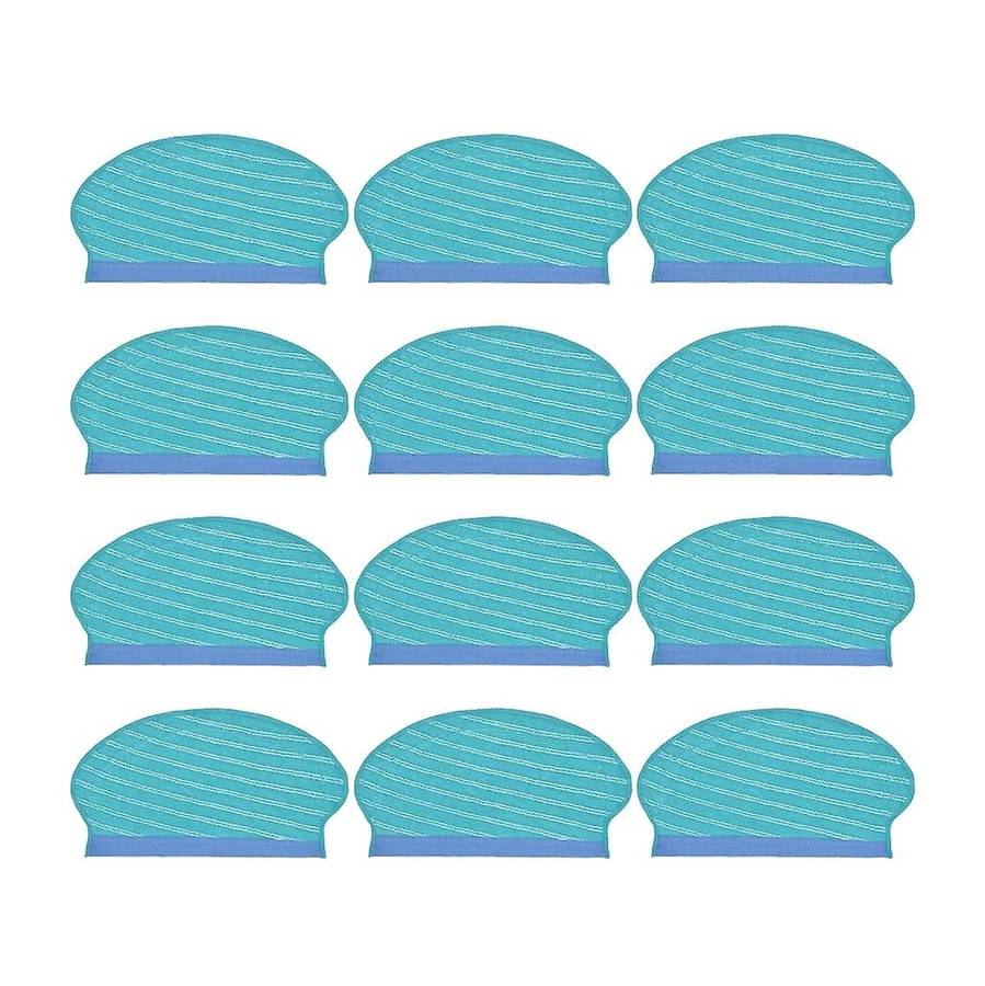 12pcs Mop Cloth for Ecovacs Deebot Ozmo 920 T5 Aivi T8 Pure N8 Robot