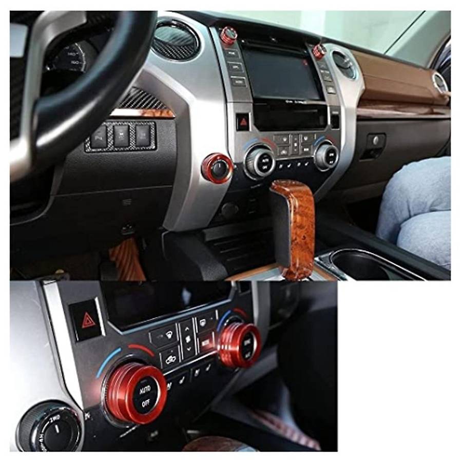 4wd Wheel Drive Switch Part for Toyota -tundra 2014-2021 Red 5pcs