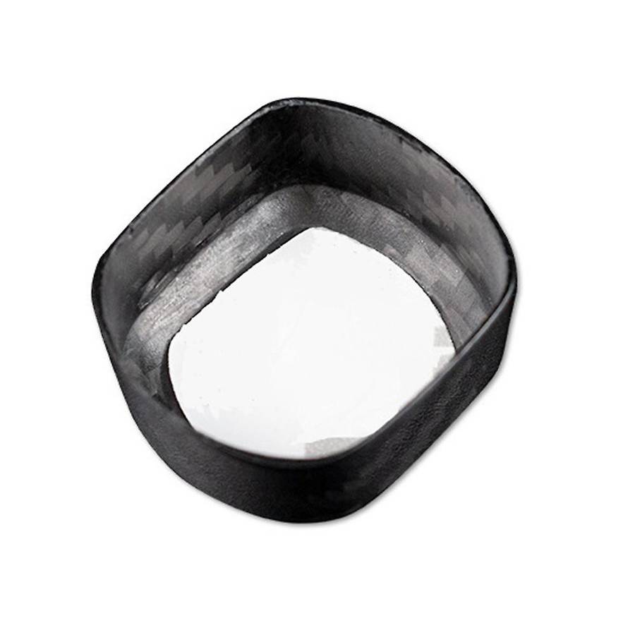 Carbon Fiber Car Engine Start Stop Button Cover for Volvo S60 (black)