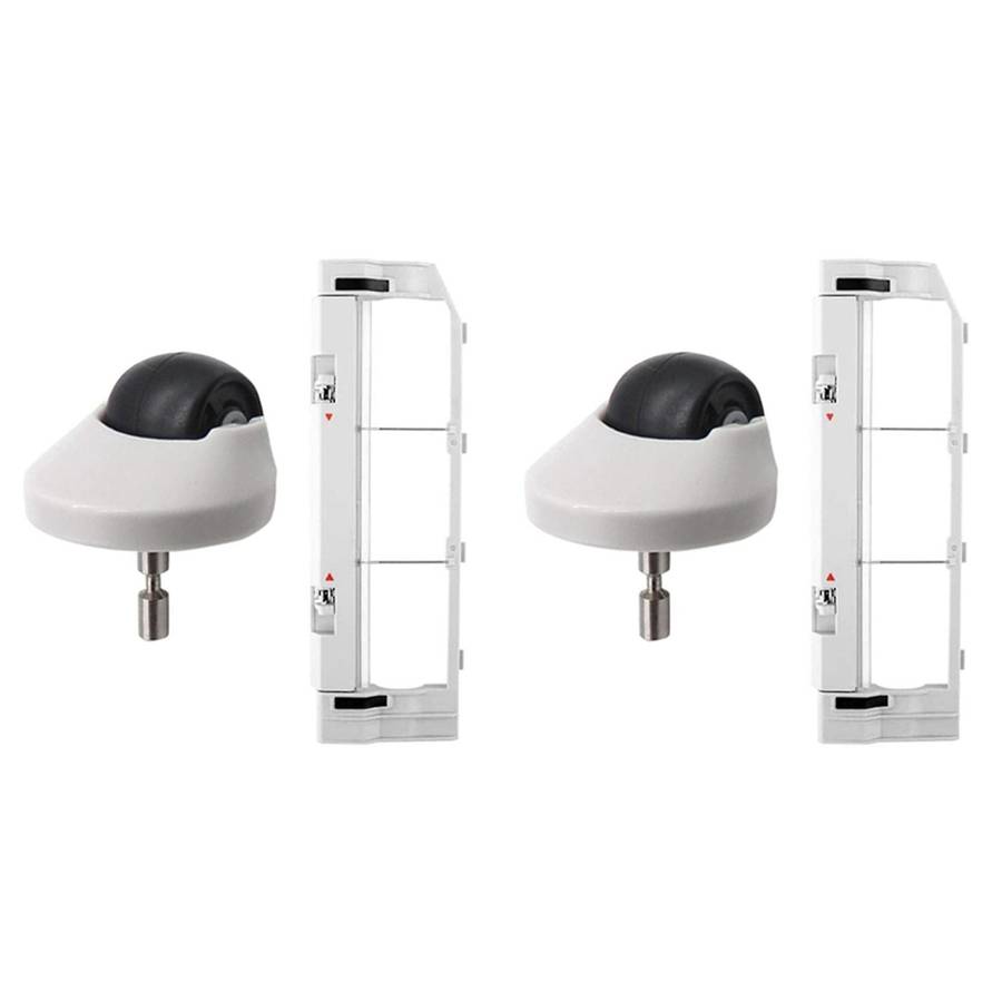 2x Replacement Parts Roller Cover, Wheels for Xiaomi Roborock S5 Max