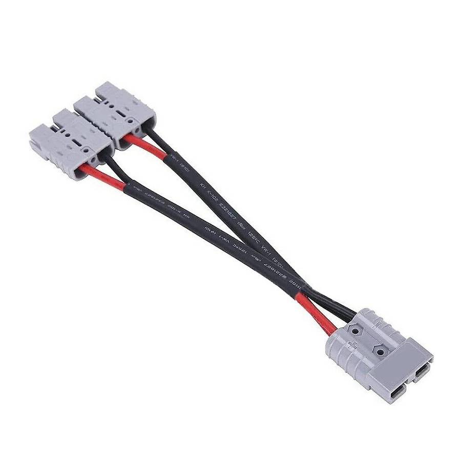 50a Anderson Plug Connector Dual Y Adapter Connector with 6mm Cable