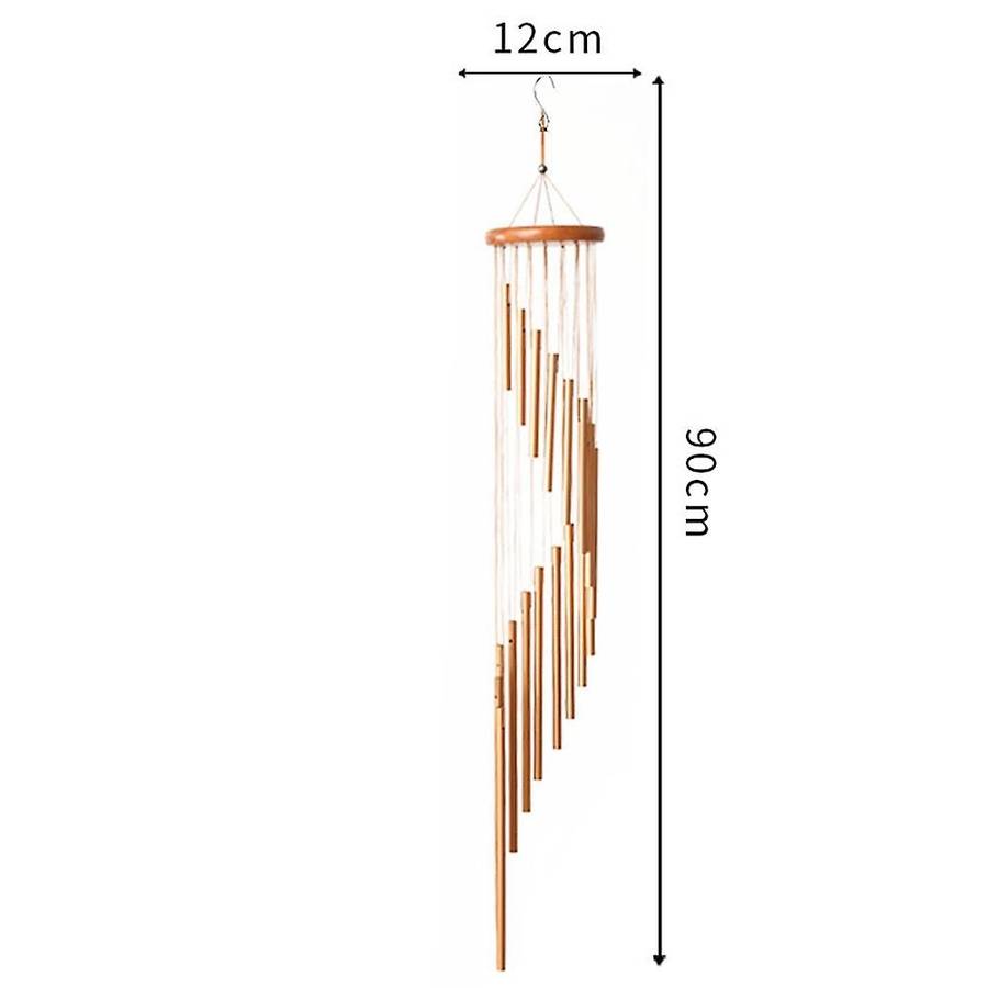 90cm 18 Tubes Wind Chimes Metal Wind Bells Home Decor Wind Chimes