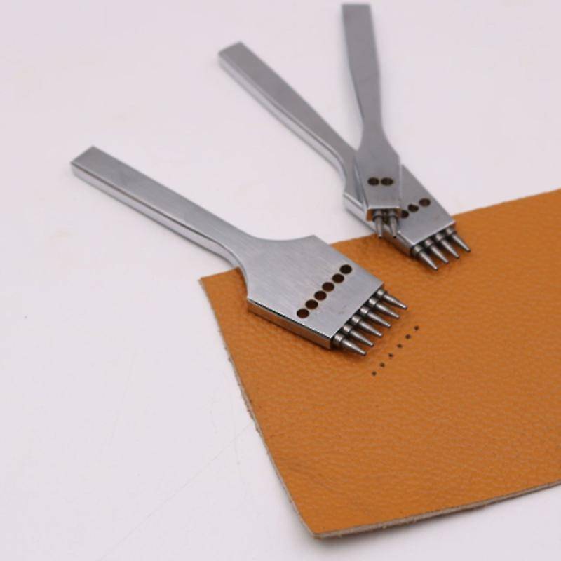 3pcs 4mm Leather Craft Round Hole Leather Puncher Tool/set
