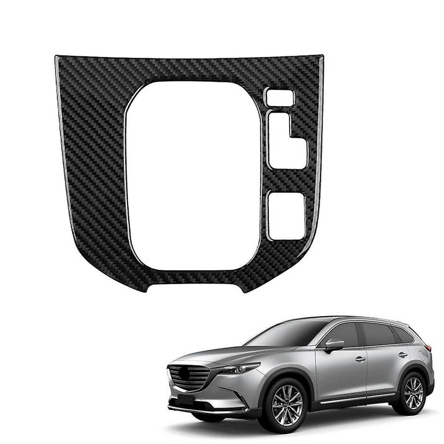 Auto Carbon Fiber Central Gear Panel Control Panel Decal Car Right